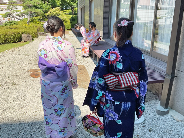 もっと練習をしてしっかり着付けできるようになりたいです