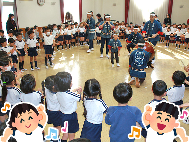 幼年子ども盆踊りと