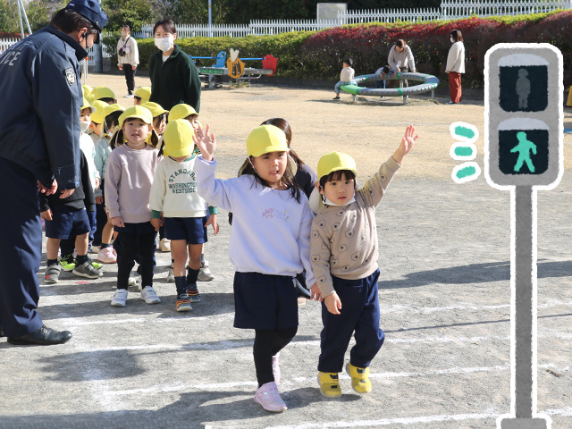 年少さんも上手にできていますね