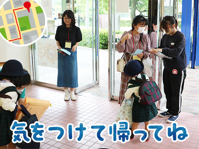 災害時には落ち着いて素早く行動できるように、訓練で備えることは大事です。