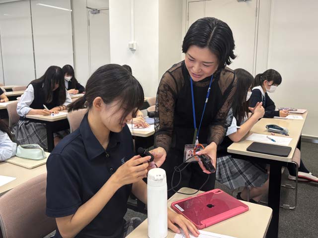 講演を受けた後の感想インタビュー
