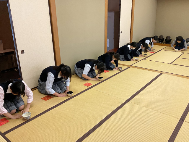 お点前頂戴いたします