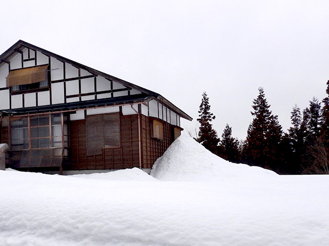 除雪ビフォアその２