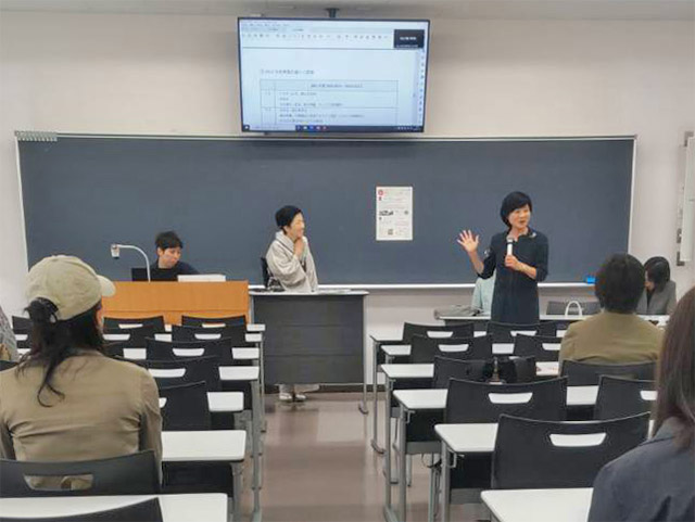 会長と学長