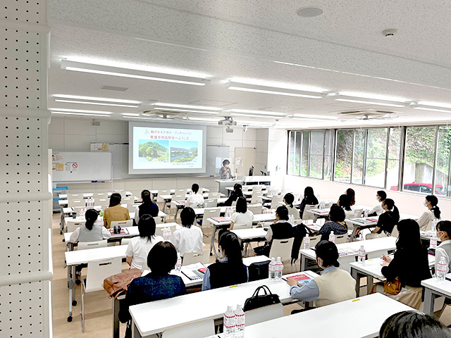 学科説明会の様子