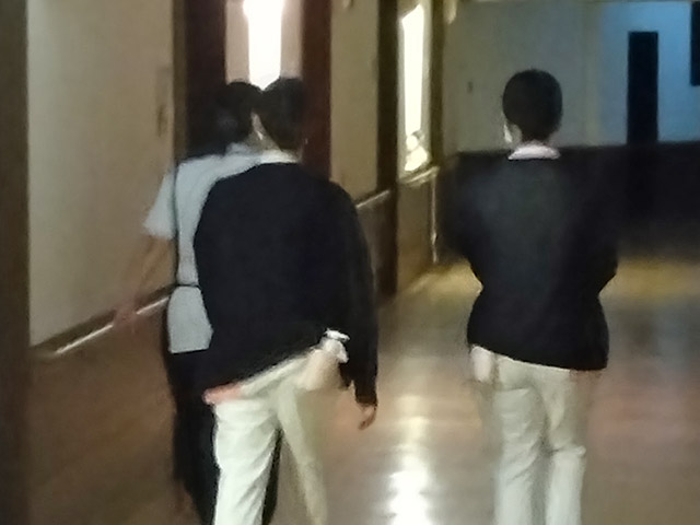 1:00　2時間おきに巡視をしています
