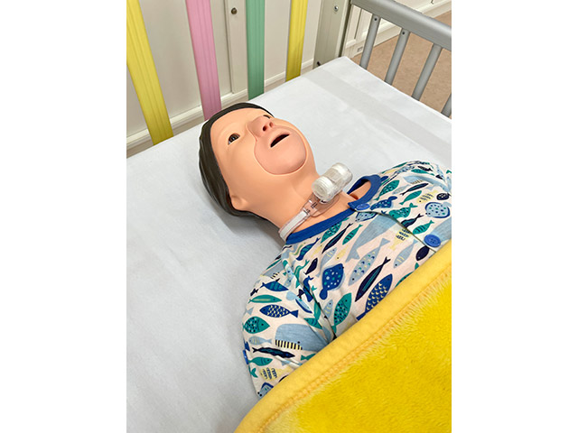 演習で使うモデル人形