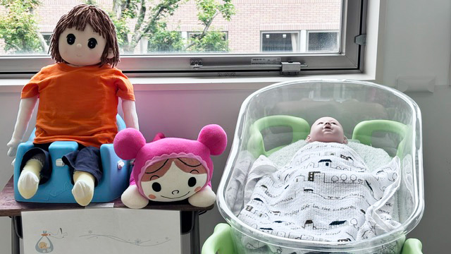 かわいい子どもたちがお出迎え