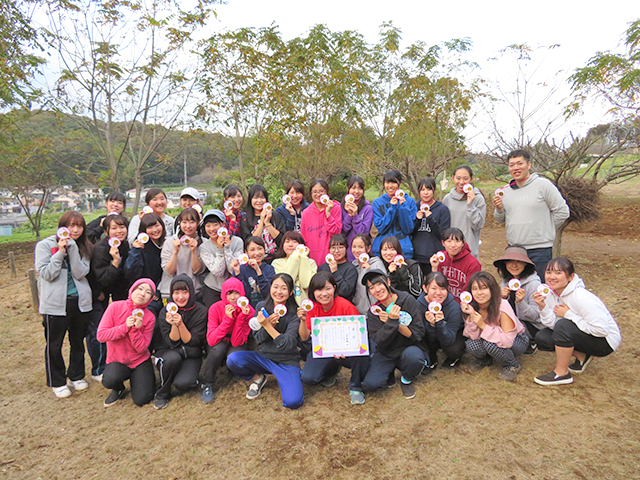 今年の総合優勝は2年美組。見事なチームワークでした。